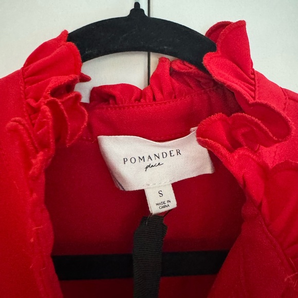 Red Selena Maxi Dress Pomander Place Tuckernuck - Picture 5 of 6